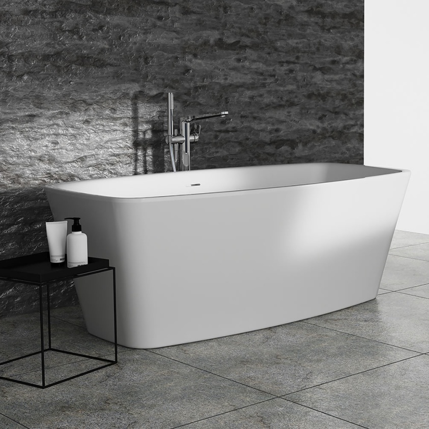 Lifestyle image of Ideal Standard Adapto 1550 x 800mm Freestanding Bath